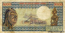 1000 Francs GABON  1974 P.03b TB
