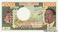 10000 Francs GABON  1974 P.05a