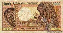 5000 Francs GABON  1984 P.06a pr.TB