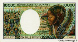 10000 Francs GABON  1991 P.07b TTB+