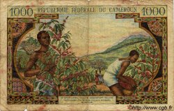 1000 Francs CAMEROUN  1960 P.12a B+