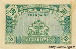 50 Centimes AFRIQUE ÉQUATORIALE FRANÇAISE  1917 P.01a SUP