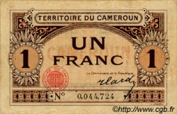 1 Franc CAMEROUN  1922 P.05 TTB