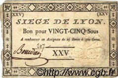 25 Sous FRANCE régionalisme et divers Lyon 1793 Laf.255 TTB