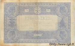 100 Francs type 1862 - Bleu à indices Noirs FRANCE  1871 F.A39.07 pr.SUP