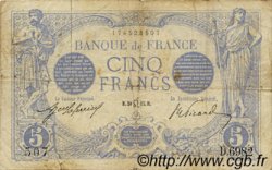 5 Francs BLEU FRANCE  1915 F.02.29 TB