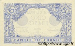 5 Francs BLEU FRANCE  1915 F.02.33 SUP+