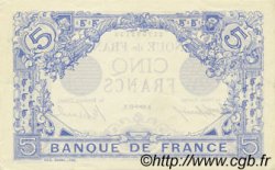 5 Francs BLEU FRANCE  1915 F.02.33 SUP+