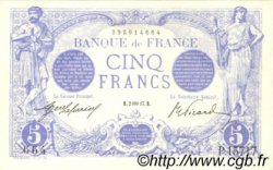 5 Francs BLEU FRANCE  1917 F.02.47 SUP+ à SPL
