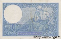 10 Francs MINERVE modifié FRANCE  1939 F.07.06 TTB+