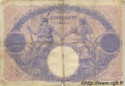 50 Francs BLEU ET ROSE FRANCE  1912 F.14.25 pr.TB