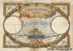 50 Francs LUC OLIVIER MERSON FRANCE  1929 F.15.03 TB