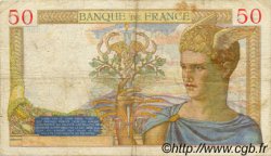 50 Francs CÉRÈS FRANCE  1935 F.17.14 TB+