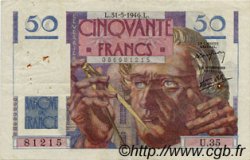 50 Francs LE VERRIER FRANCE  1946 F.20.05 TB+