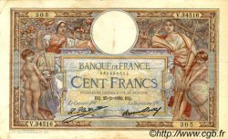 100 Francs LUC OLIVIER MERSON grands cartouches FRANCE  1932 F.24.11 TB+