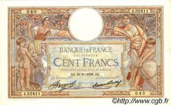 100 Francs LUC OLIVIER MERSON grands cartouches FRANCE  1936 F.24.15 TTB+