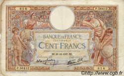 100 Francs LUC OLIVIER MERSON type modifié FRANCE  1937 F.25.06 TB+