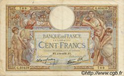 100 Francs LUC OLIVIER MERSON type modifié FRANCE  1938 F.25.27 TB