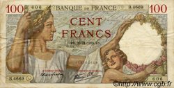 100 Francs SULLY FRANCE  1939 F.26.16 TTB