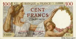 100 Francs SULLY FRANCE  1941 F.26.56 SPL