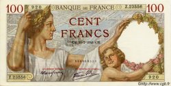 100 Francs SULLY FRANCE  1941 F.26.56 pr.NEUF