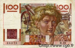 100 Francs JEUNE PAYSAN FRANCE  1946 F.28.02 pr.TTB