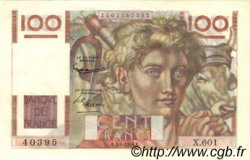 100 Francs JEUNE PAYSAN FRANCE 1954 F.28.43