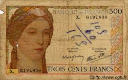 300 Francs FRANCE  1939 F.29.03 AB