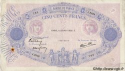 500 Francs BLEU ET ROSE modifié FRANCE  1938 F.31.09 TB