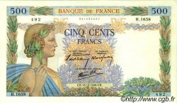500 Francs LA PAIX FRANCE  1940 F.32.11 pr.SUP