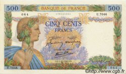 500 Francs LA PAIX FRANCE  1942 F.32.41 SUP+ à SPL
