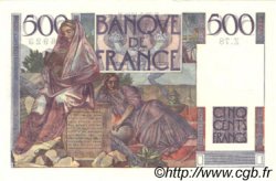 500 Francs CHATEAUBRIAND FRANCE  1946 F.34.05 SPL