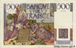 500 Francs CHATEAUBRIAND FRANCE  1946 F.34.06 TTB+