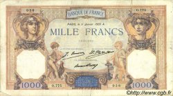 1000 Francs CÉRÈS ET MERCURE FRANCE  1929 F.37.03 B+