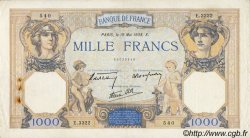 1000 Francs CÉRÈS ET MERCURE type modifié FRANCE  1938 F.38.15 TTB