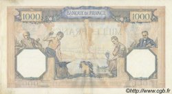1000 Francs CÉRÈS ET MERCURE type modifié FRANCE  1938 F.38.28 SUP