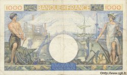 1000 Francs COMMERCE ET INDUSTRIE FRANCE  1940 F.39.03 TTB