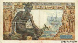 1000 Francs DÉESSE DÉMÉTER FRANCE  1942 F.40.07 TTB