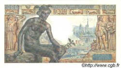 1000 Francs DÉESSE DÉMÉTER FRANCE  1942 F.40.10 SPL