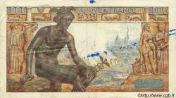 1000 Francs DÉESSE DÉMÉTER FRANCE  1942 F.40.14 TB
