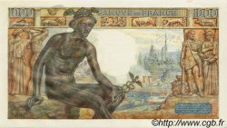 1000 Francs DÉESSE DÉMÉTER FRANCE  1943 F.40.21 pr.NEUF