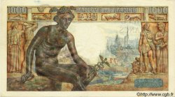1000 Francs DÉESSE DÉMÉTER FRANCE  1943 F.40.22 pr.SUP