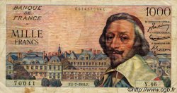 1000 Francs RICHELIEU FRANCE  1954 F.42.06 pr.TB