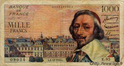 1000 Francs RICHELIEU FRANCE  1954 F.42.09 pr.TB