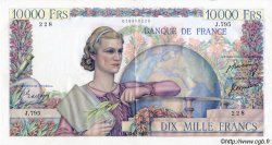 10000 Francs GÉNIE FRANÇAIS FRANCE  1950 F.50.34 SUP