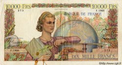 10000 Francs GÉNIE FRANÇAIS FRANCE  1951 F.50.53 TB+