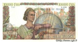 10000 Francs GÉNIE FRANÇAIS FRANCE  1953 F.50.63 TTB à SUP