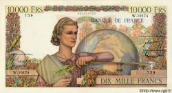 10000 Francs GÉNIE FRANÇAIS FRANCE  1956 F.50.78 TTB