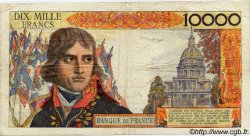 10000 Francs BONAPARTE FRANCE  1957 F.51.09 B+