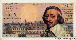 10 Nouveaux Francs RICHELIEU FRANCE  1960 F.57.09 TTB+